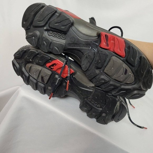 Ecco Mens Biom Hike 1.2 Gore-Tex Hiking Trail Mid Boots Black Titanium Size 45 - Picture 9 of 10